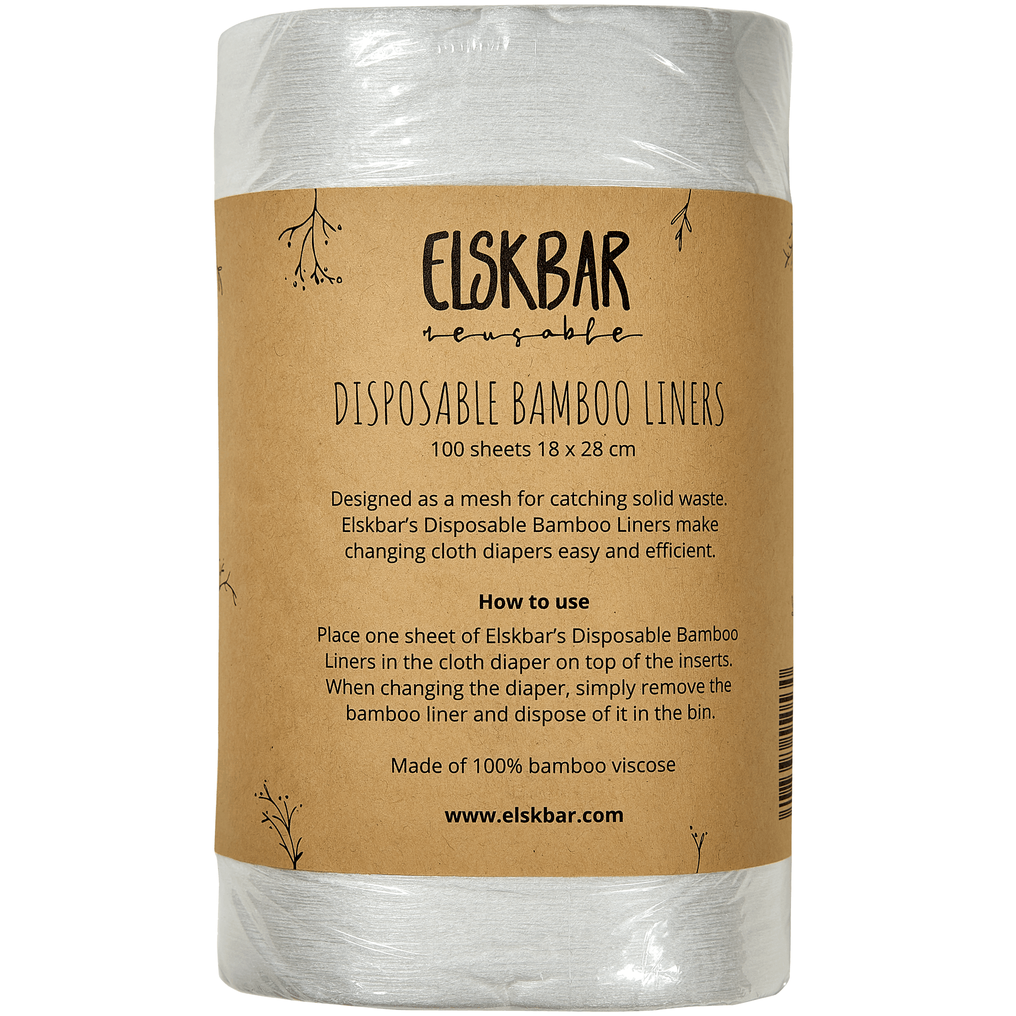 Disposable Bamboo Liners