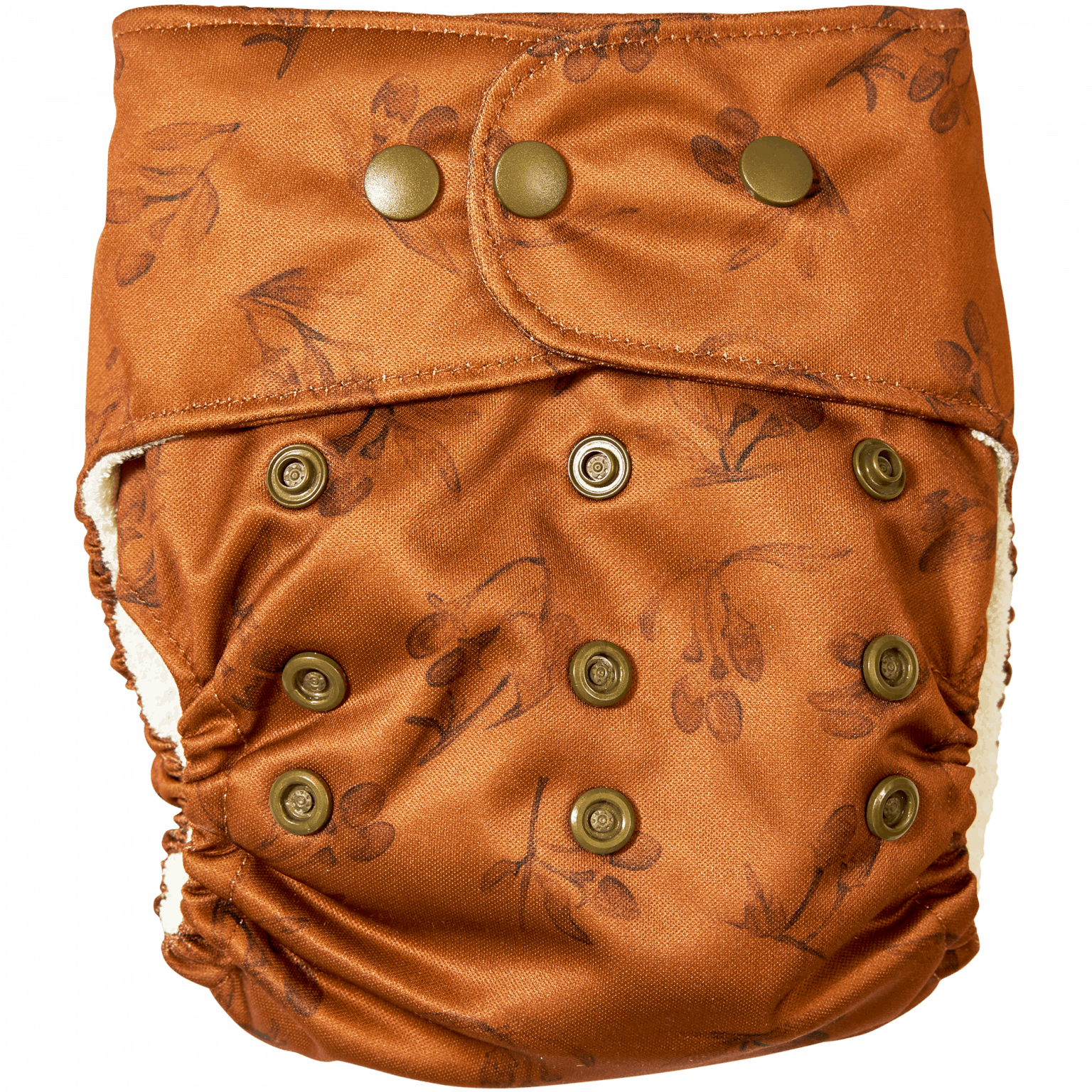 Natural SnapIn Goji AIO Cloth Diaper In Organic Cotton Elskbar