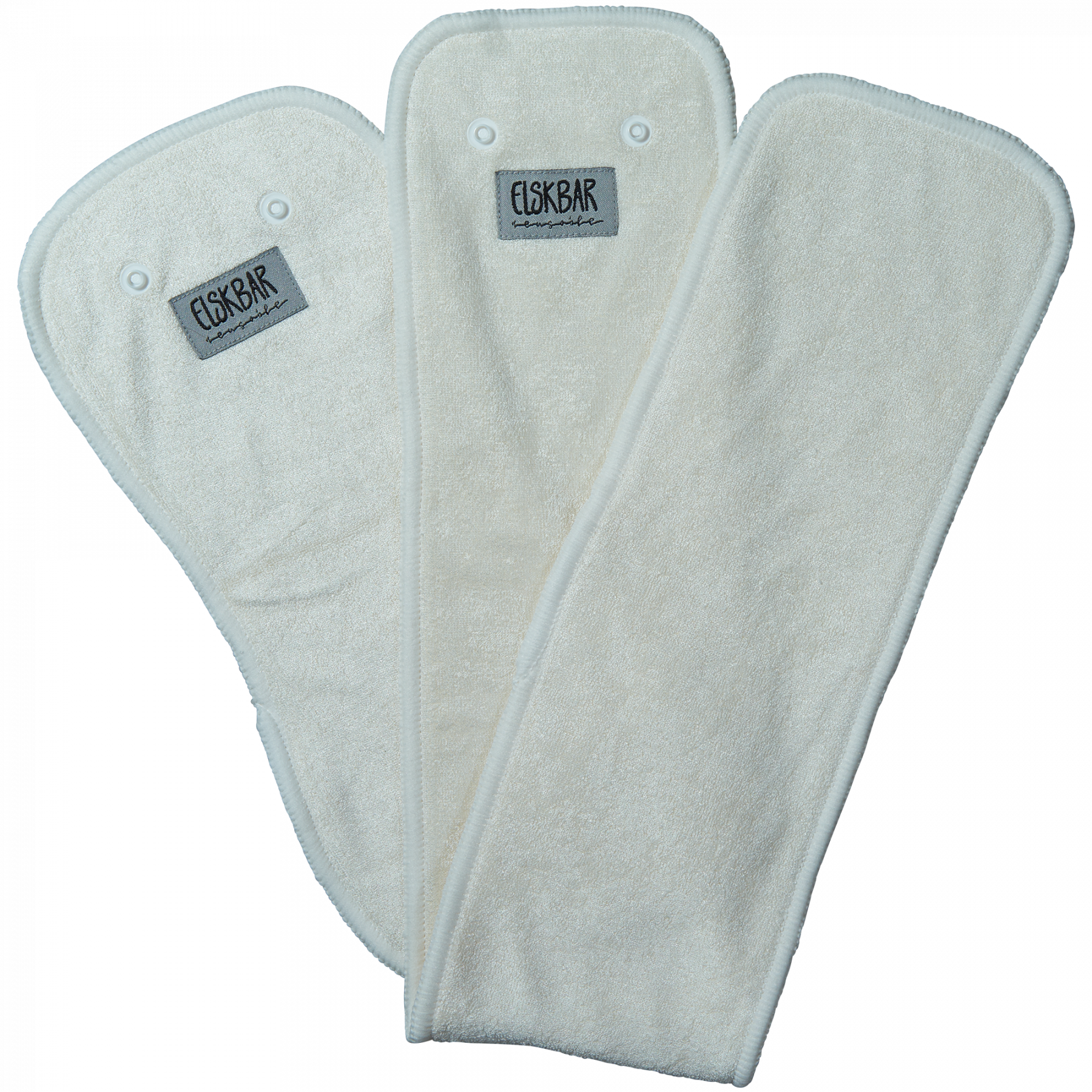 Bamboo terry extra inserts for cloth diaper