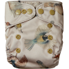 Natural Newborn - Birds - cloth diaper for newborns