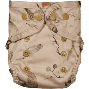 Nyfødt moderne stofble cover med fugle på