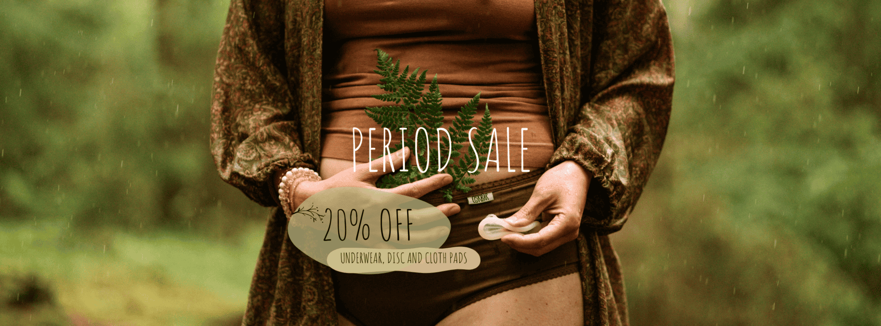 menstruations udsalg