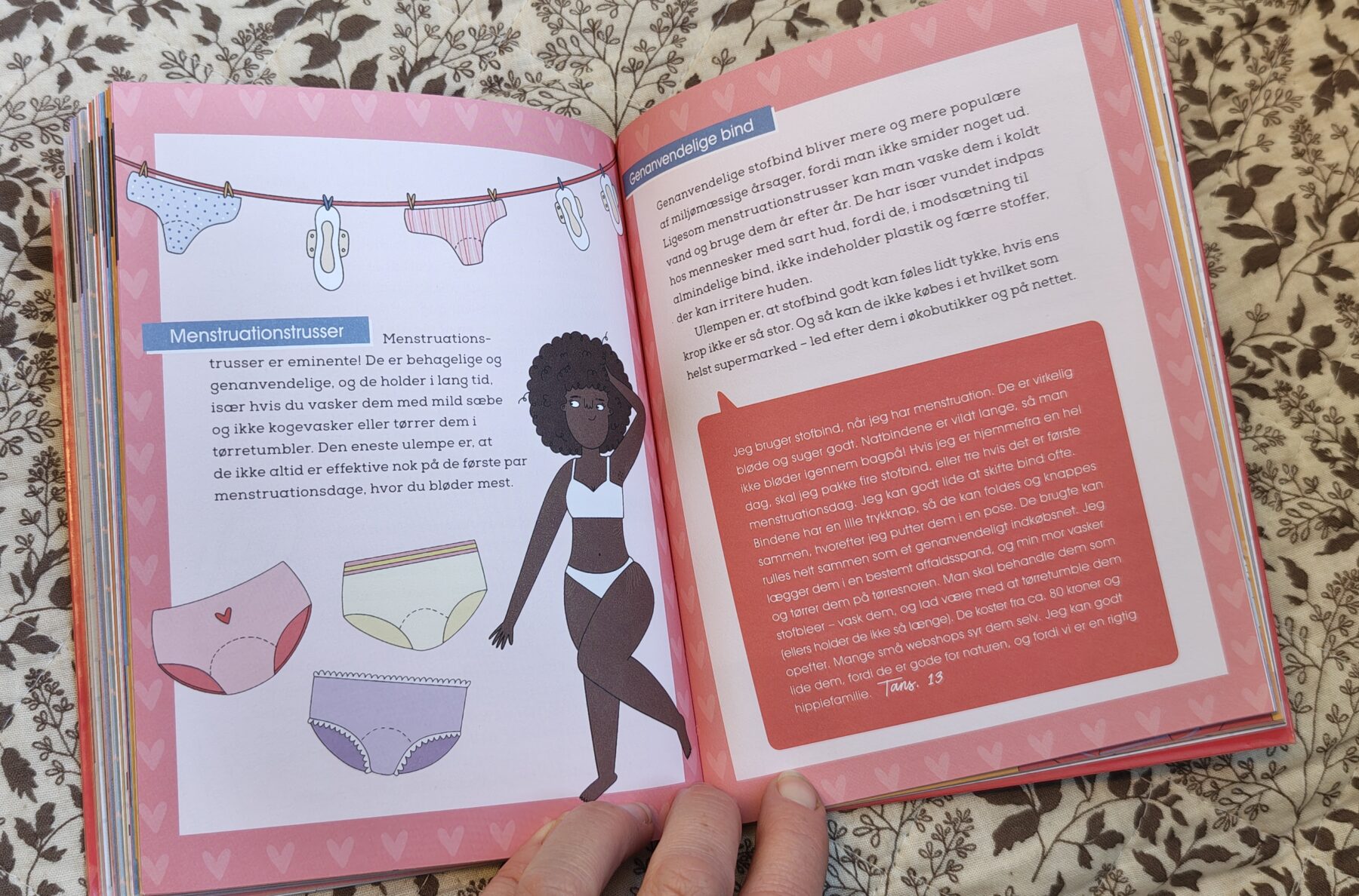 Læs om din første menstruation