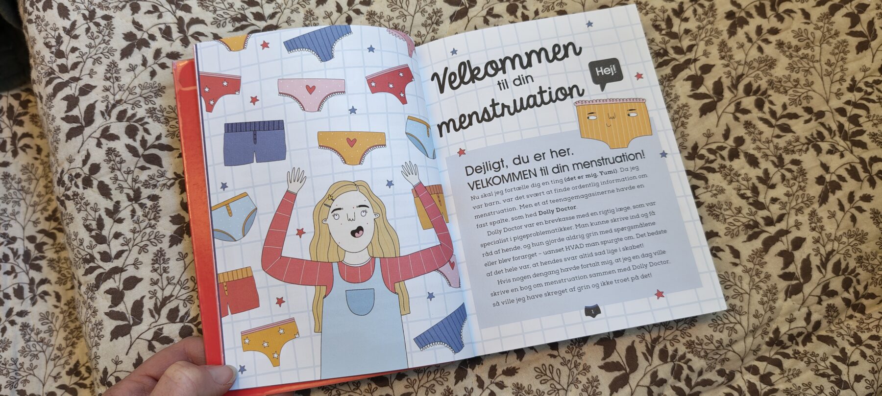 Velkommen til din menstruation