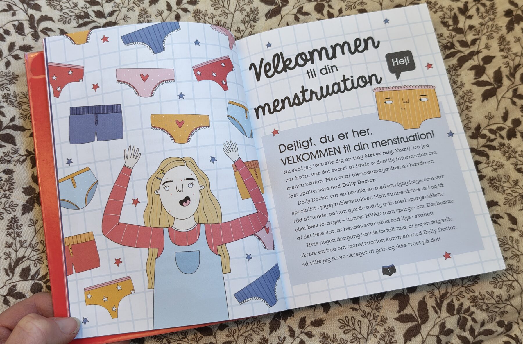 Velkommen til din menstruation
