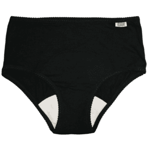 Elskbar period underwear regular flow onyx front